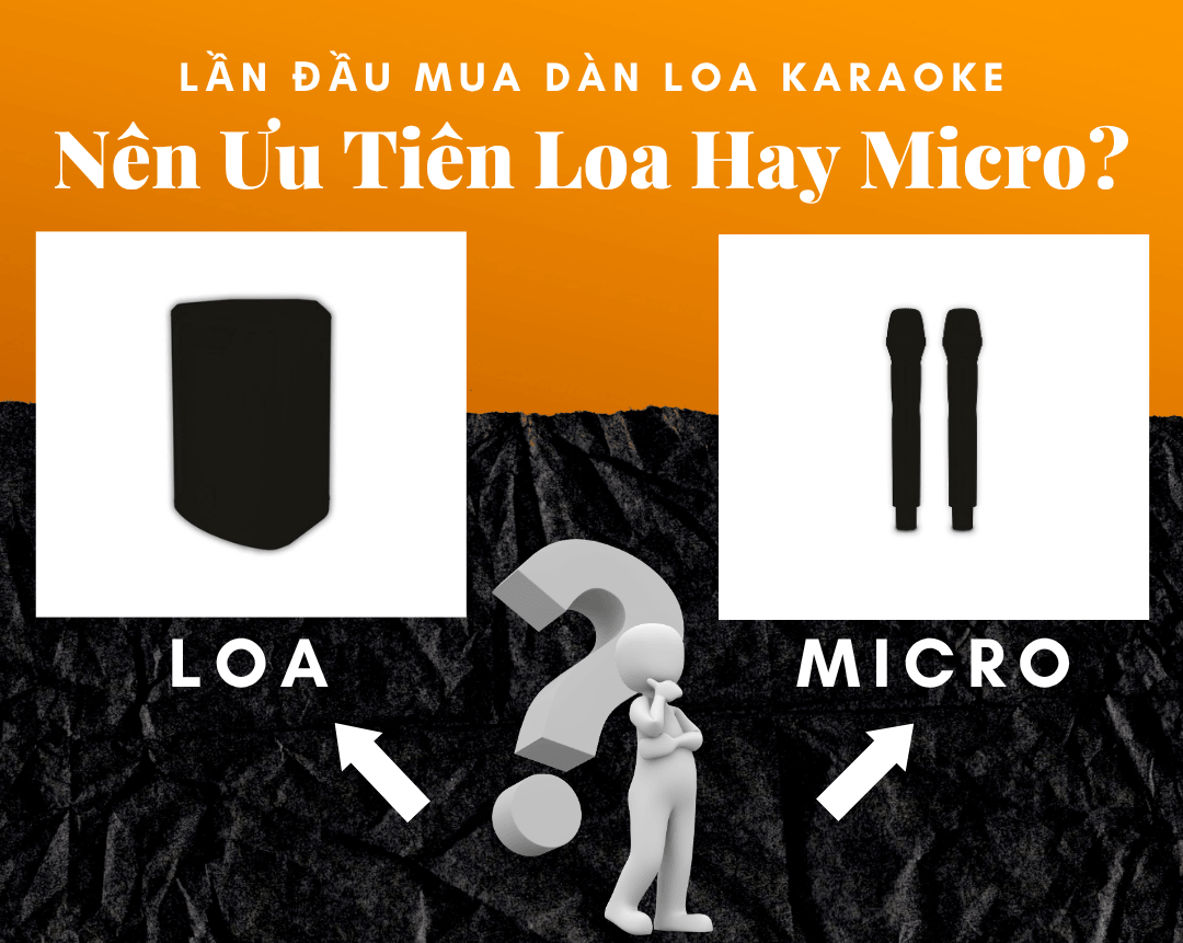 Lần Đầu Mua Dàn Loa Karaoke, Nên Ưu Tiên Loa Hay Micro?